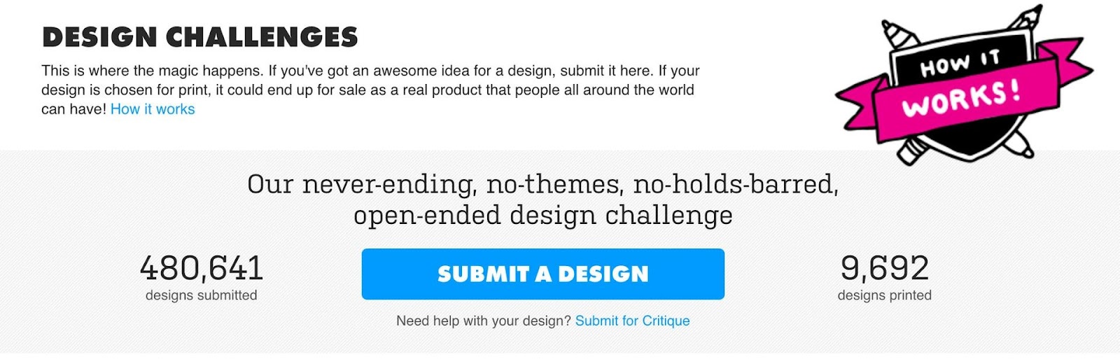 Threadless Design Challenge