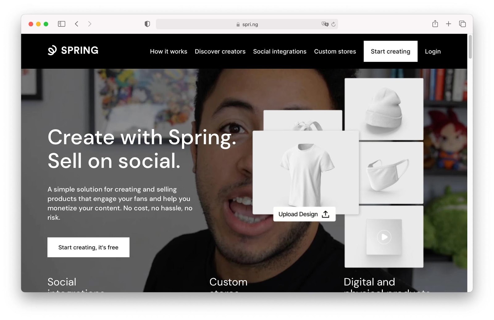 Spring homepage