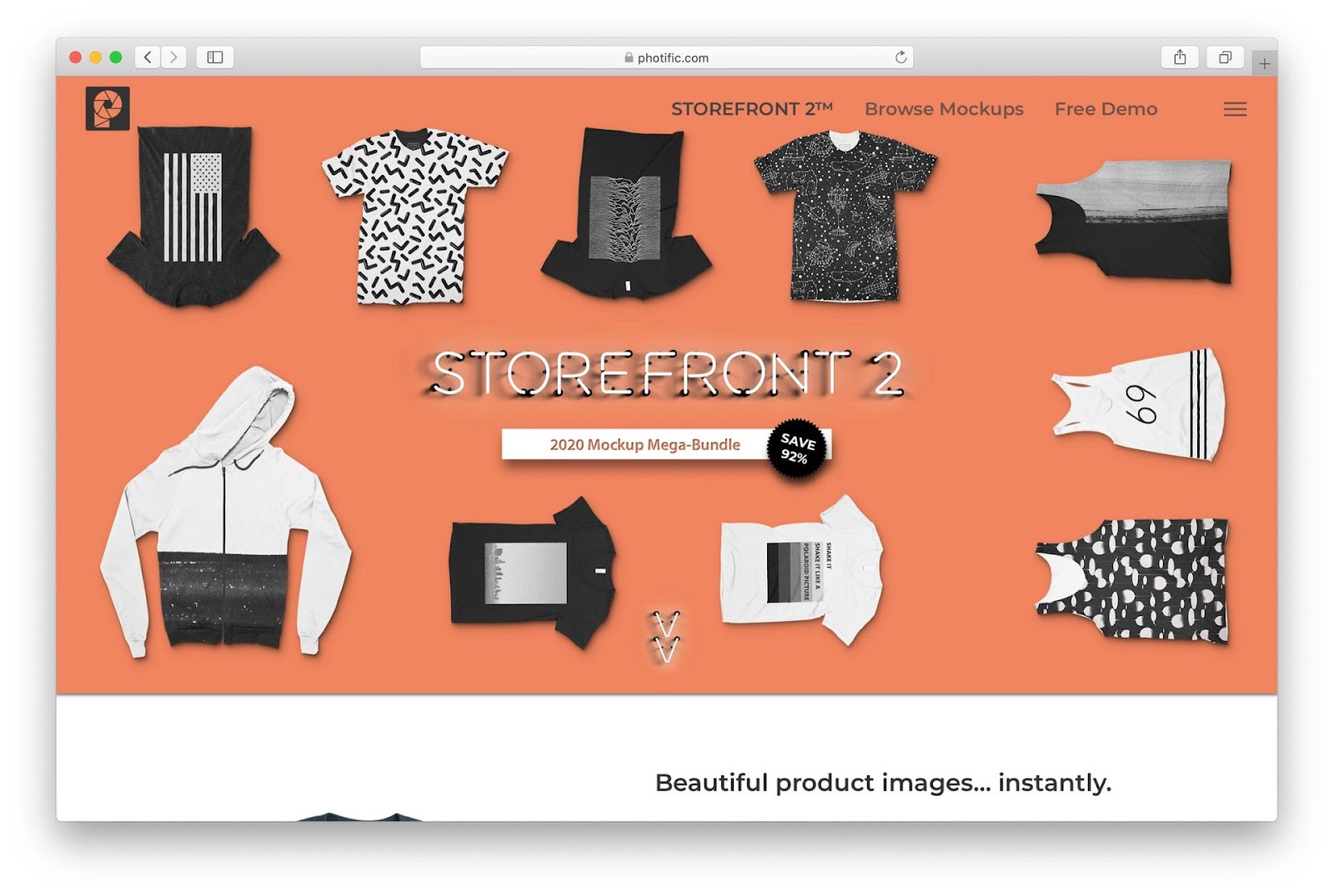 storefront mockups